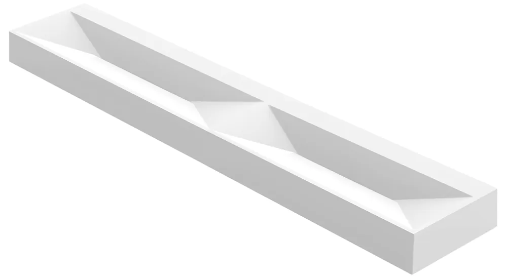 Balteco E-series mittatilaus käsienpesuasema medium kaksoisallas 277,5-300 cm valkoinen Xonyx ilman ylivuotoaukkoa Halpa