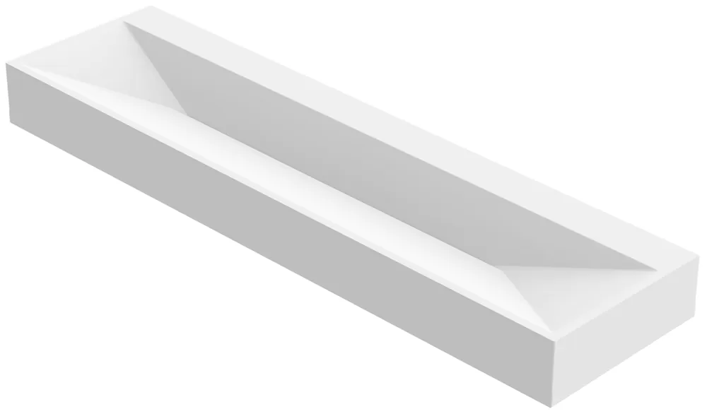 Pakollinen (Must-Have) Balteco E-series käsienpesuasema large allas 205X55X18 cm valkoinen Xonyx ilman ylivuotoaukkoa