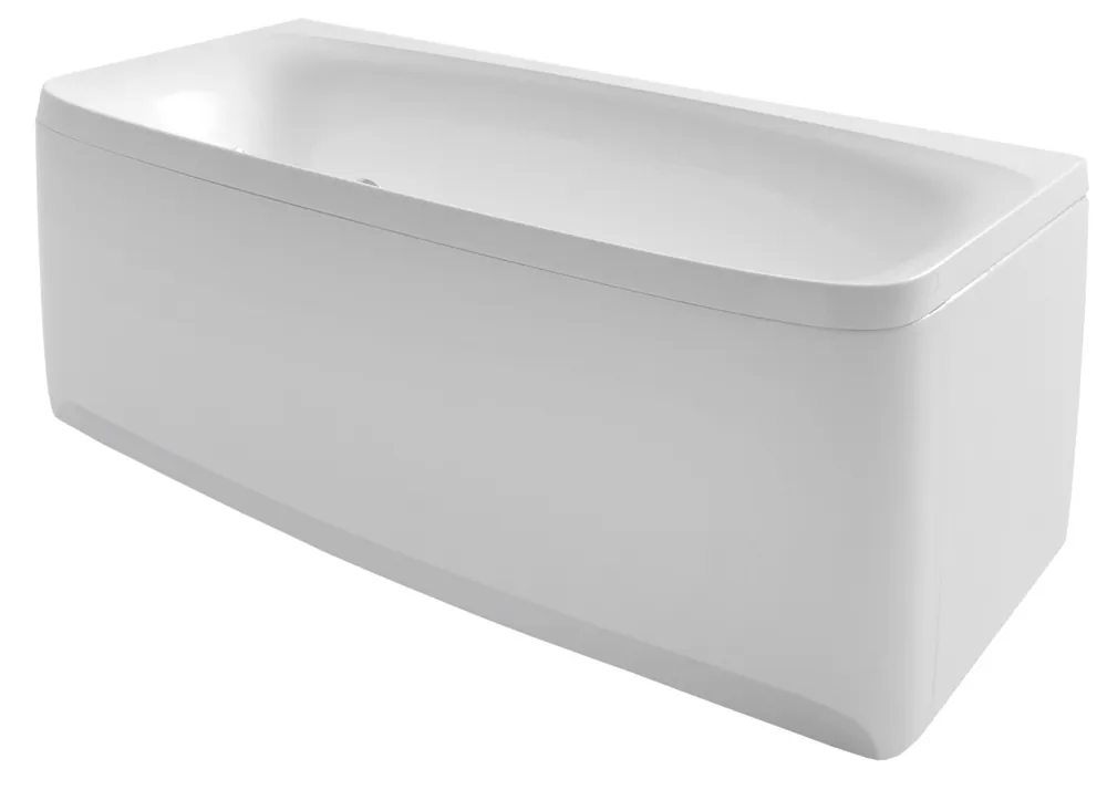 Balteco Forma kylpyamme 179x80x67 cm valkoinen akryyli kulma-asennus Alennettu Hinta