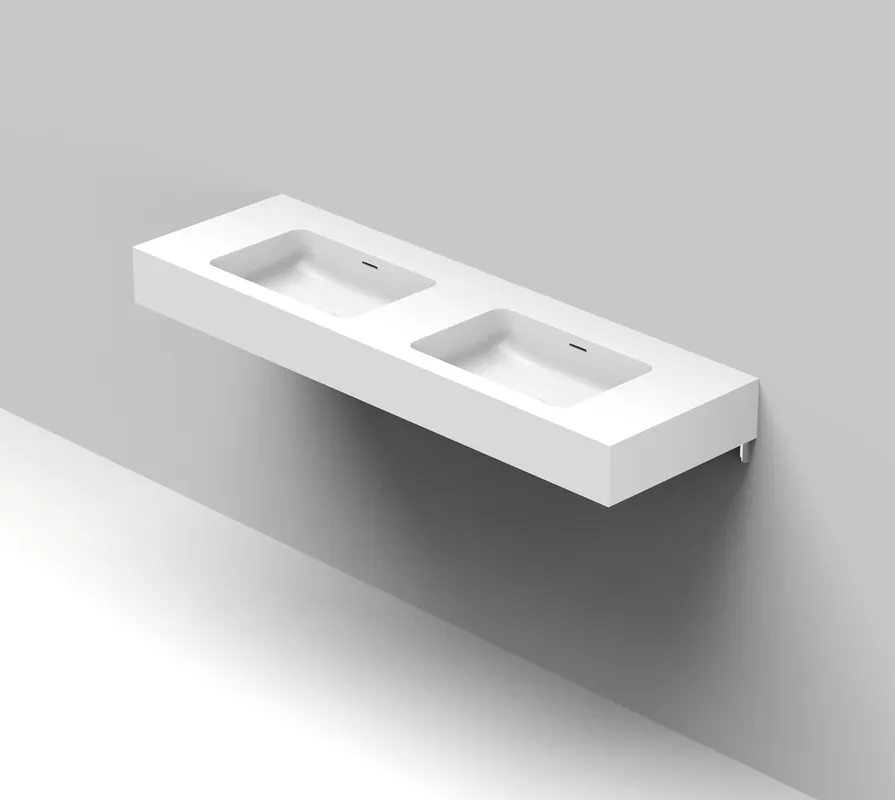 Balteco Standard mittatilausallastaso 140-160X50X15 cm mattavalkoinen Xonyx erillinen ylivuoto kaksoisallas etu- ja sivureunoilla Edullinen Hinta