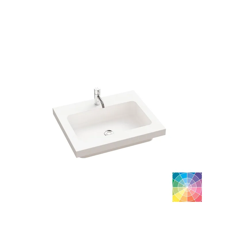 Vain Rajoitetun Ajan Dansani Calidris Unique mittatilaus kalusteallas 180-199X50,5X5 cm valinnainen silestone/dekton väri HR2 silestone hanareikä