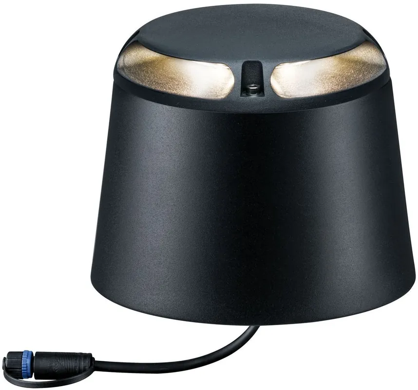 LED-ulkovalaisin Paulmann Plug & Shine, IP67, 3000K, pinta-asennettava, antrasiitti Osta Verkossa
