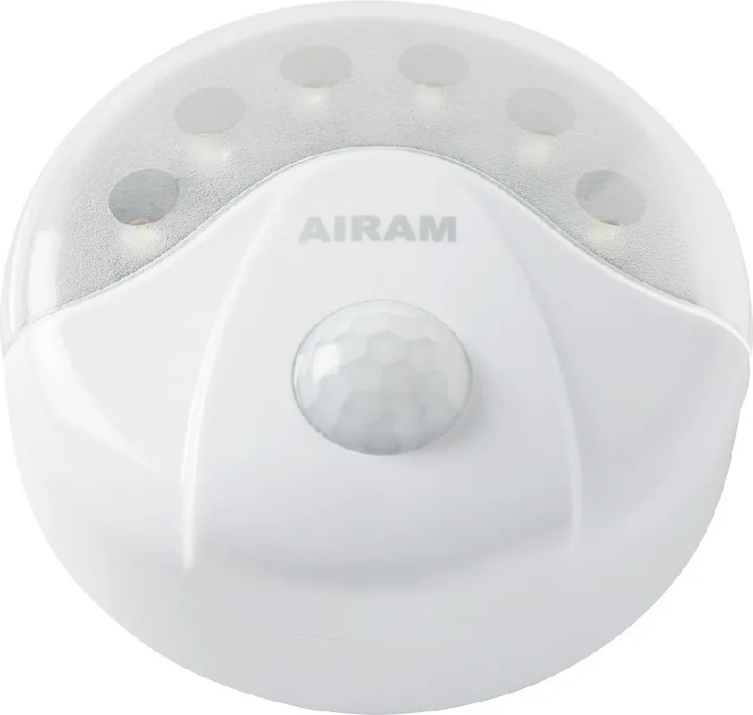 Tunnistinvalo Airam NOX, 6xLED+sensor Tilaa Nyt