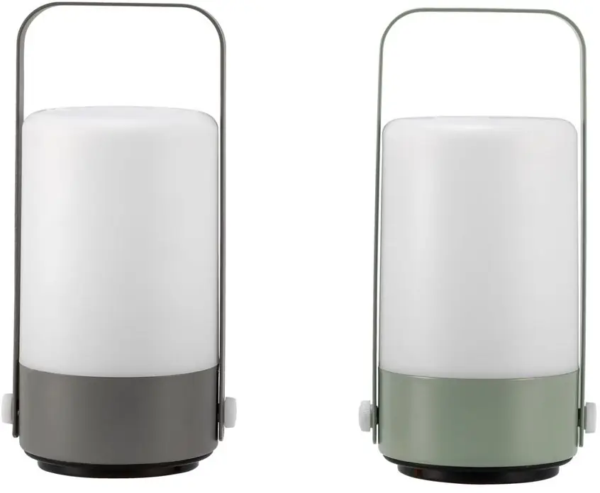 LED-lyhty Paulmann Pauleen Mobile Charm, 3000K, harmaa/vihreä Suosittu