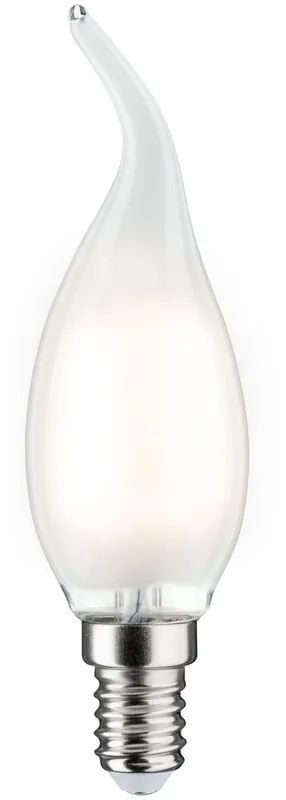 Sertifioitu LED-kynttilälamppu Paulmann Candle Cosy, E14, 470lm, 4.8W, 2700K, himmennettävä, satiini