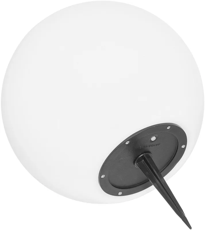 Osta Verkossa LED-maapiikkivalaisin aurinkokennolla House Nordic Lifton, ø25cm, valkoinen