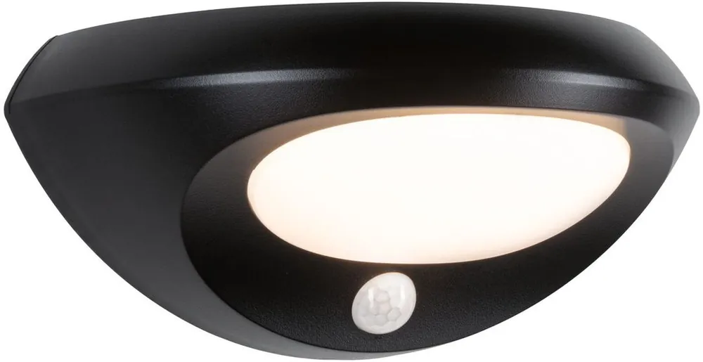 Aito LED-ulkoseinävalaisin aurinkokennolla Paulmann Sorova, IP44, 3000K, antrasiitti