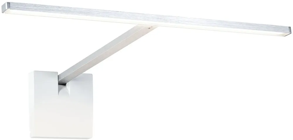 Vain Tänään LED-tauluvalaisin Paulmann Xana, 35.3cm, 2700K, 420lm, 24V, 5.5W, himmennettävä, harjattu alumiini