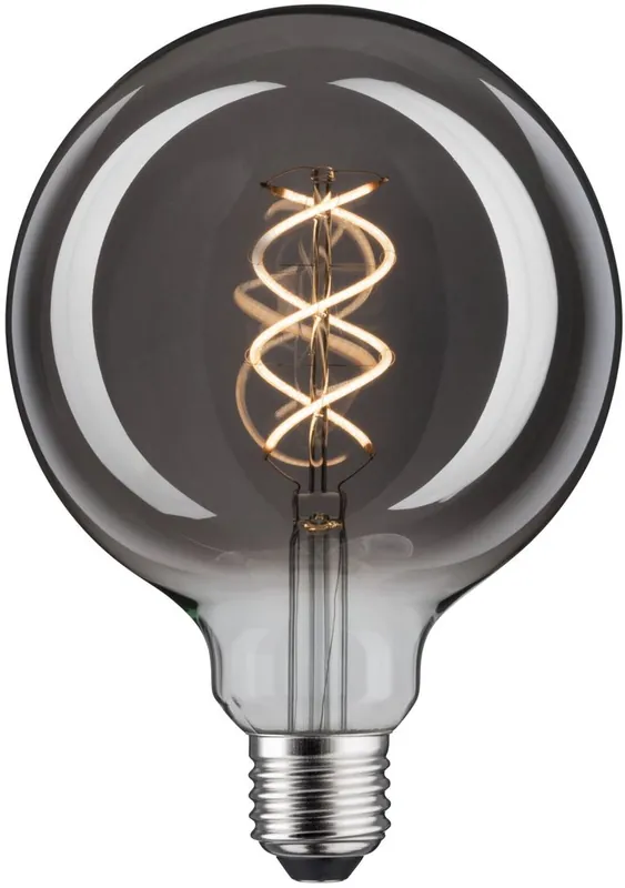 LED-filamenttilamppu Paulmann 1879 Edition Globe, G125, E27, 130lm, 4W, 1800K, himmennettävä, savulasi Kausialennus