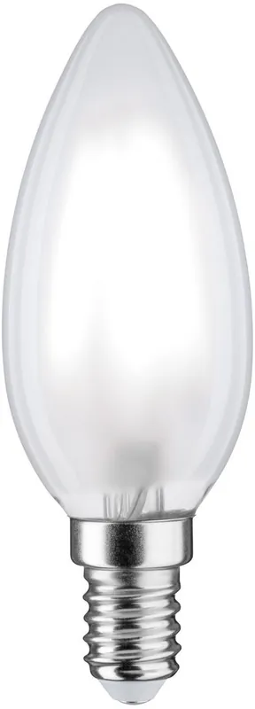 Uusi Kokoelma LED-kynttilälamppu Paulmann Candle, E14, 470lm, 5W, 6500K, filamentti, himmennettävä, matta