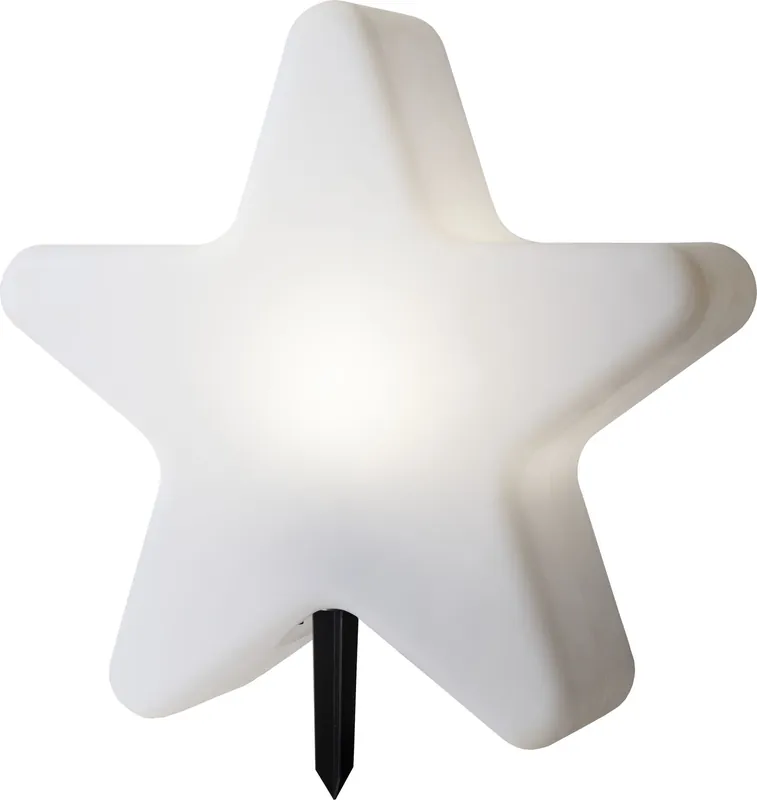 Koristevalaisin Star Trading Gardenlight Tähti, 55x15x48cm, valkoinen Merkkituote