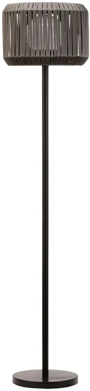 Turvallinen Maksu Lattiavalaisin aurinkokennolla Paulmann Pauleen Solar Elegance, IP44, 3000K, musta/harmaa