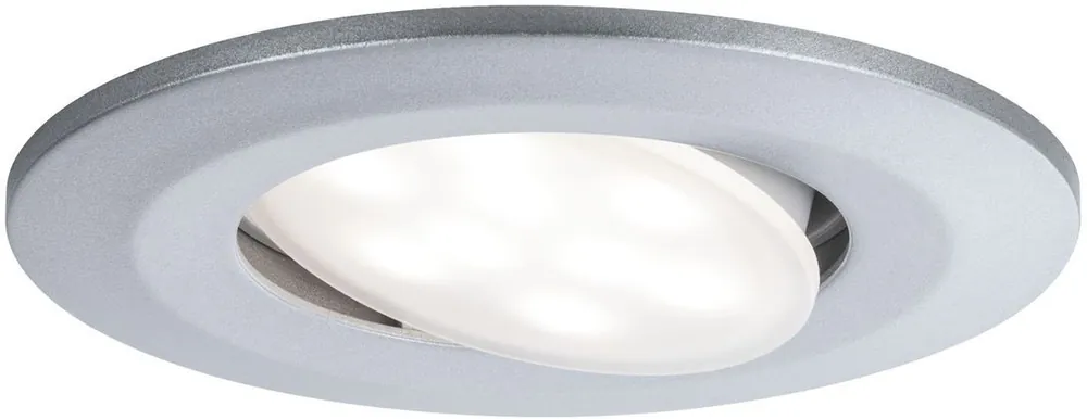 Heti Saatavilla Upotettava LED-valaisin Paulmann Calla, IP65, Ø90mm, 6W, 530lm, 4000K, eri värejä
