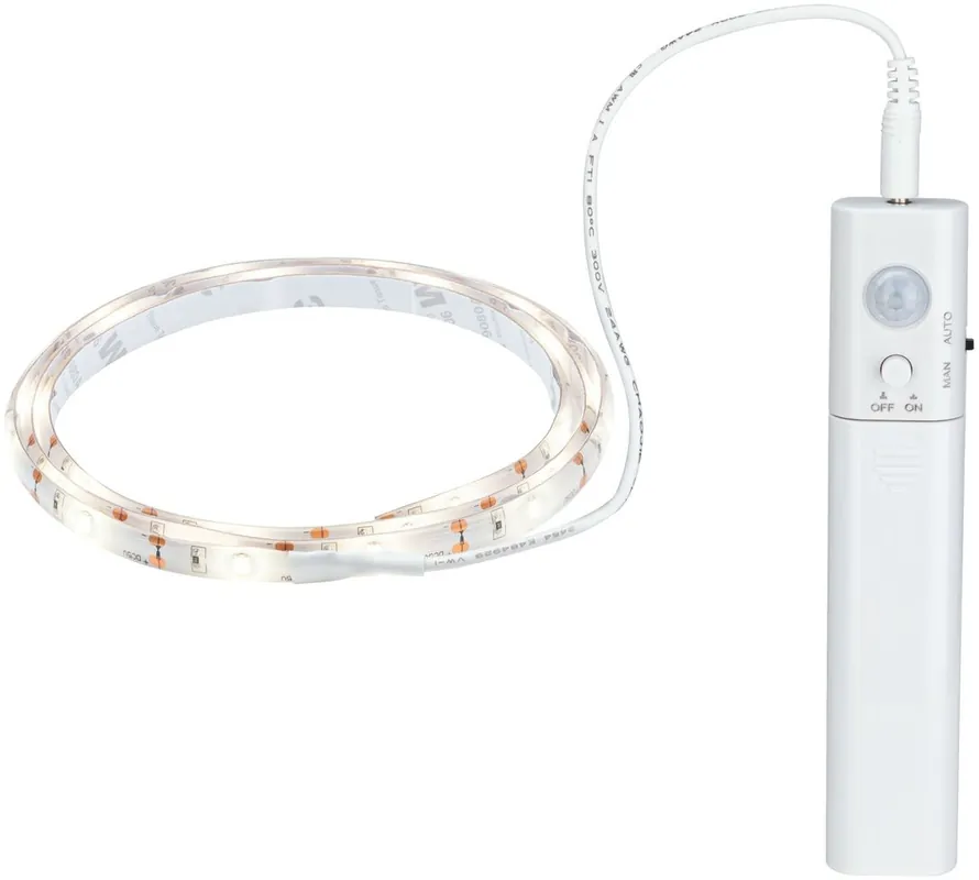Osta Nyt LED-valonauha Paulmann, paristokäyttöinen, 1m, 2W, 156lm/m, 3000K, liiketunnistin
