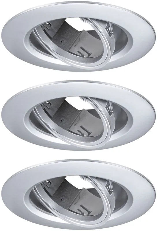 Suosittu LED-alasvalo Paulmann Ø90mm kääntyvä 30° GU10 max. 10W upotettava, eri vaihtoehtoja