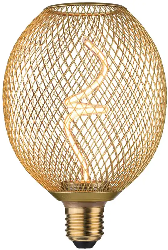 LED-lamppu Paulmann Metallic Glow Standard E27 4W 1800K himmennettävä Osta Nyt