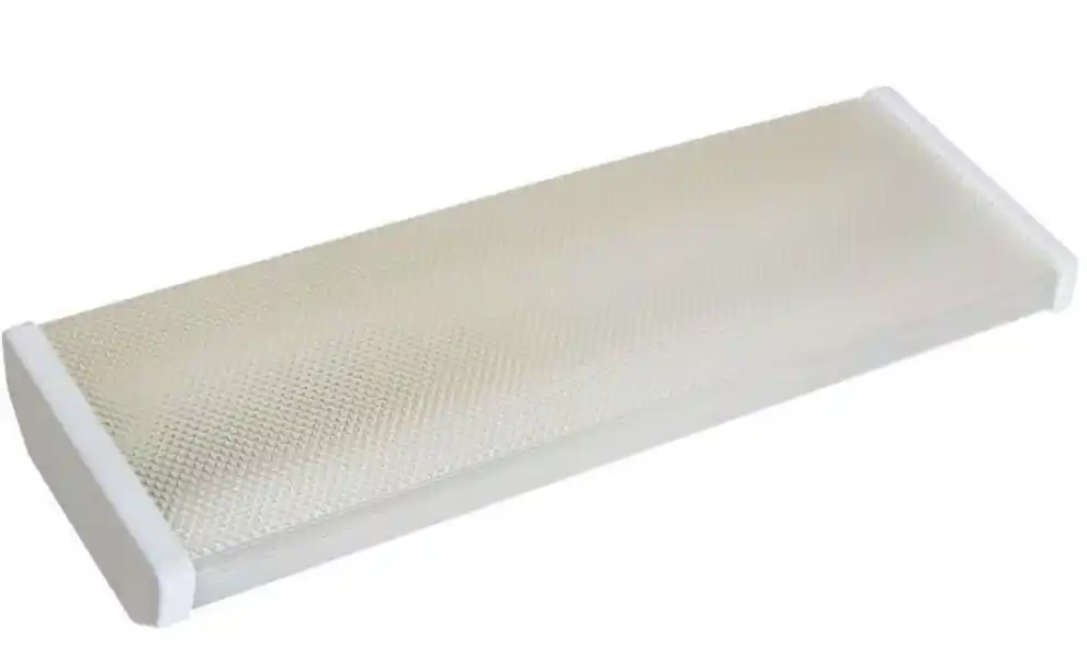 LED-kattovalaisin Muller Licht Prisma T8 2x18W IP20 1237x164x59 mm metalli/akryyli valkoinen Uusi Malli