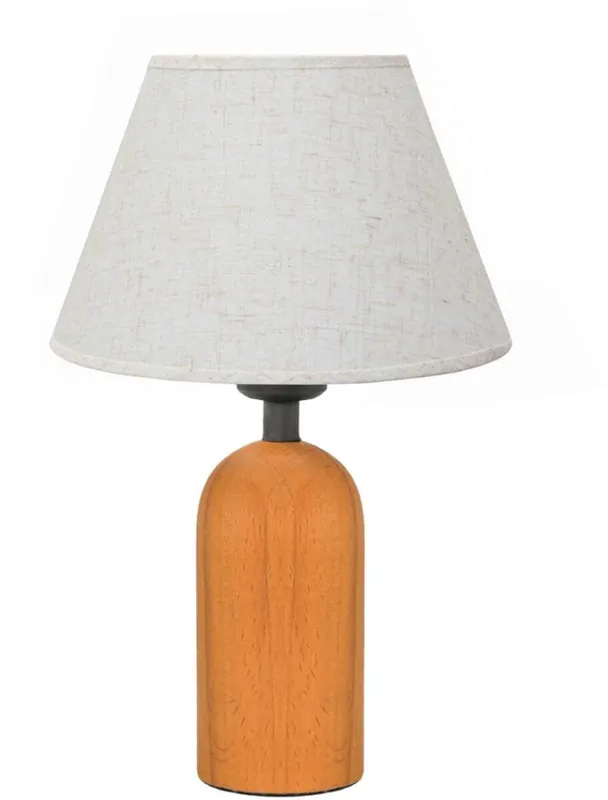 Tehdashinta Pöytävalaisin Linento Lighting 242327 valkoinen/puu