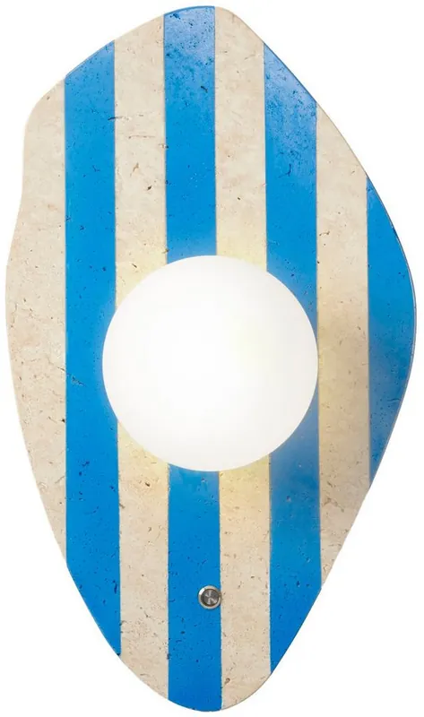 Seinävalaisin Linento Lighting Season beige/valkoinen/sininen Edullinen