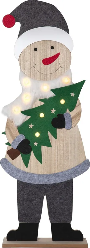 LED-koristehahmo Star Trading Billy lumiukko 80 cm Halpa