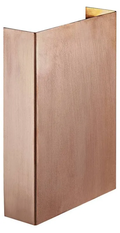 Heti Saatavilla LED-ulkoseinävalaisin Nordlux Fold 15 IP54 kupari