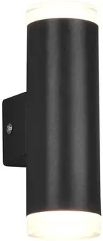 Pikatoimitus LED-seinävalaisin Trio Ray H2O 2-osainen IP44 3000 K mattamusta