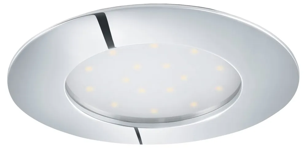 Heti Saatavilla LED-alasvalo Eglo Pineda 12W Ø102mm IP44 kromi 95888