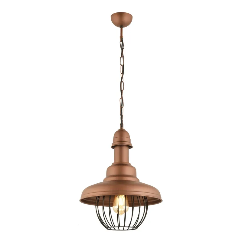 Riippuvalaisin Linento Lighting RT-11, Ø32cm, E27, max. 40W, IP20, kupari Tilaa Heti