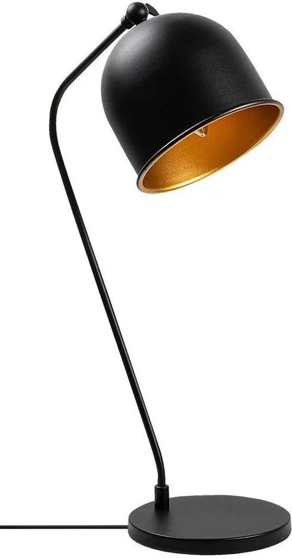 Pikatoimitus Pöytävalaisin Linento Lighting Sanika 12277-US, 56cm, musta/kulta