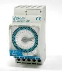 Halpa Viikkokello Crono SUPRA QRS 16A 230VAC 4h DIN