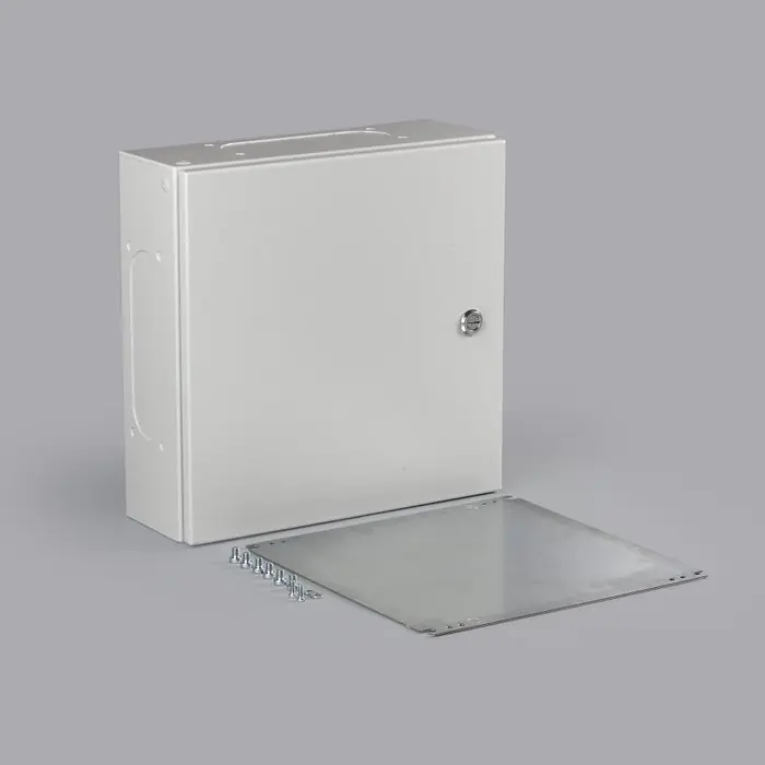 Uusi Kokoelma Teräskotelo maal. 380x560x193mm EOU385619A RAL 7035
