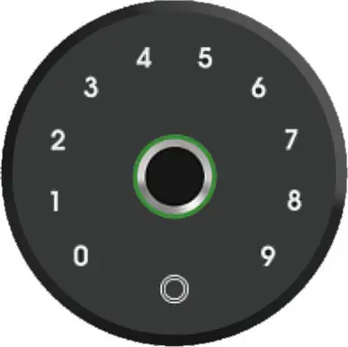 Viikonlopputarjous Näppäimistö Celotron A1 PRO+ älylukolle, sormenjälkitunnistimella