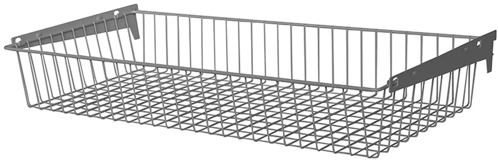 Suosittu Kori + kannattimet Element System ES32, 800x350x120mm, valkoinen