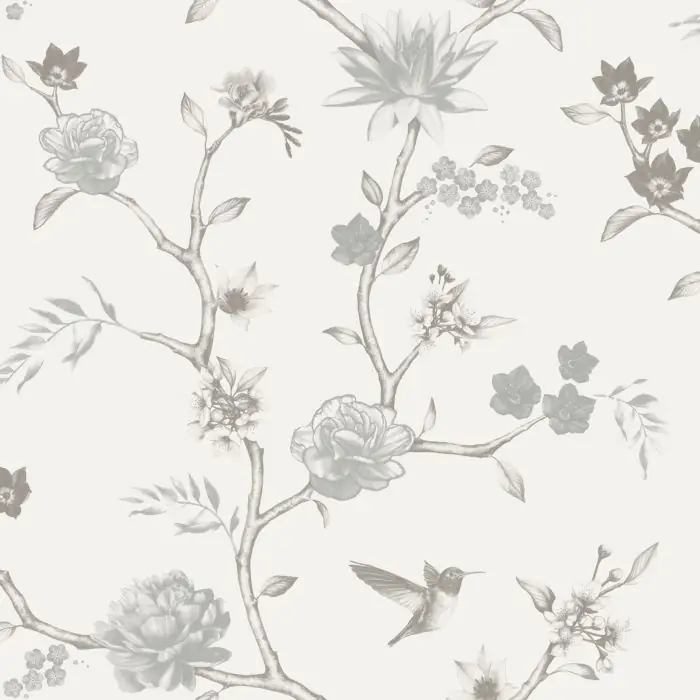 Tapetti Decor Maison Belle 5346-1, non-woven, romanttinen, vaalea/harmaa Osta Tänään