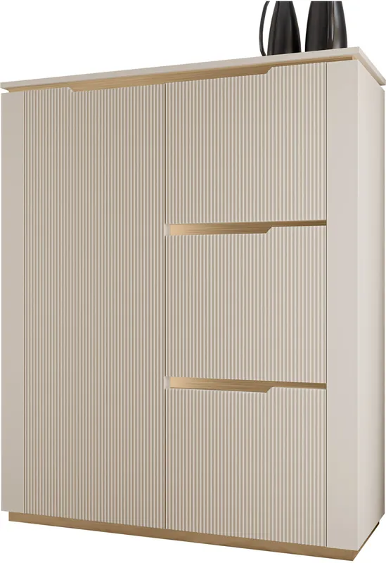 Lipasto Nomla 4D HILAFIN, 106x131cm, beige Tarjous