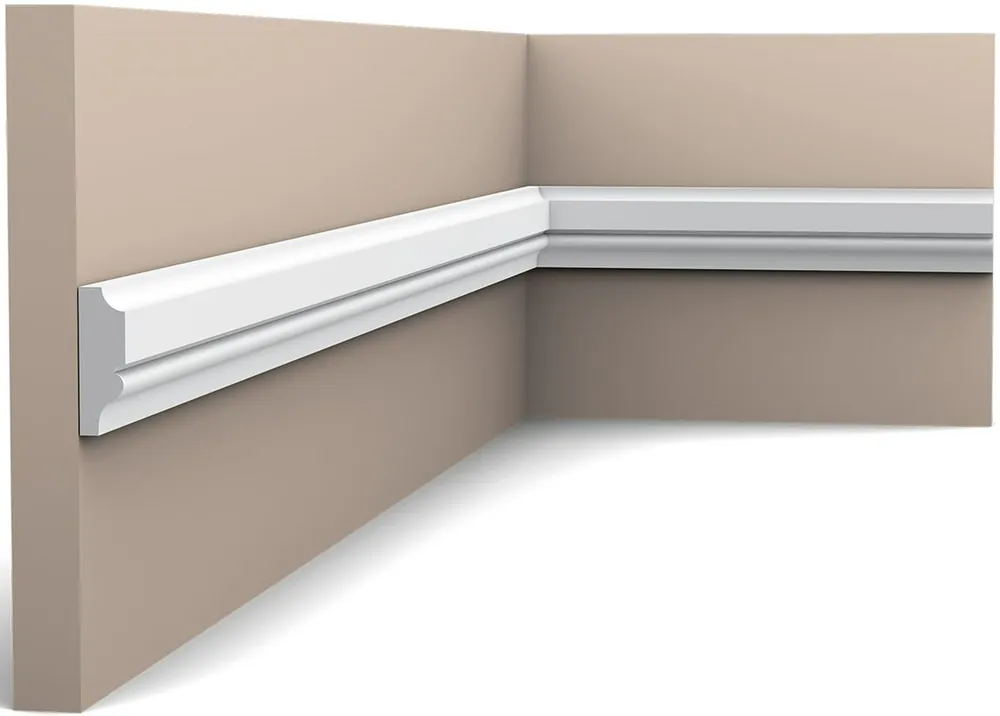 Seinälista Orac Decor PX116 10x31x2000 mm polystyreeni valkoinen Paras Hinta