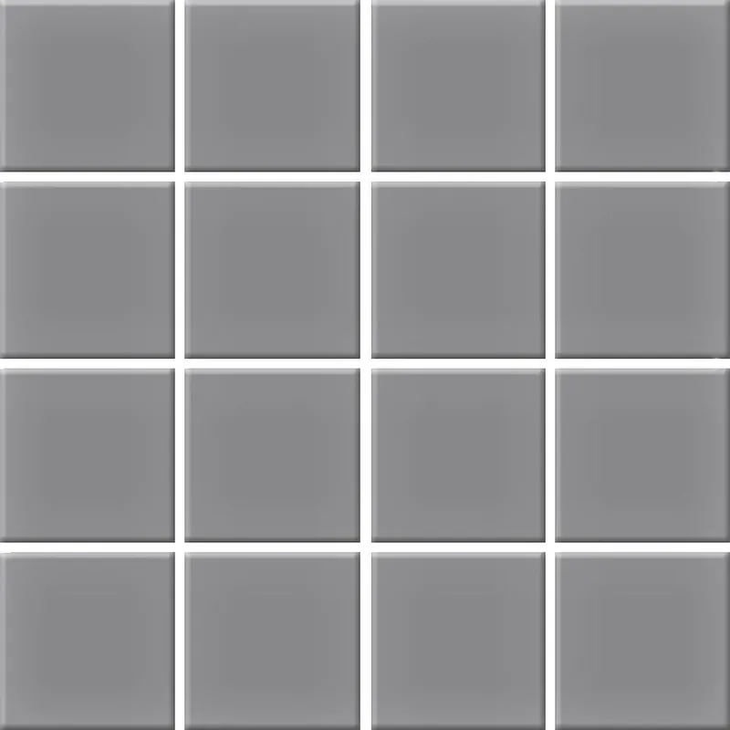 Mosaiikkilaatta Pukkila Color Lead Grey, himmeä, sileä, 47x47mm Aito