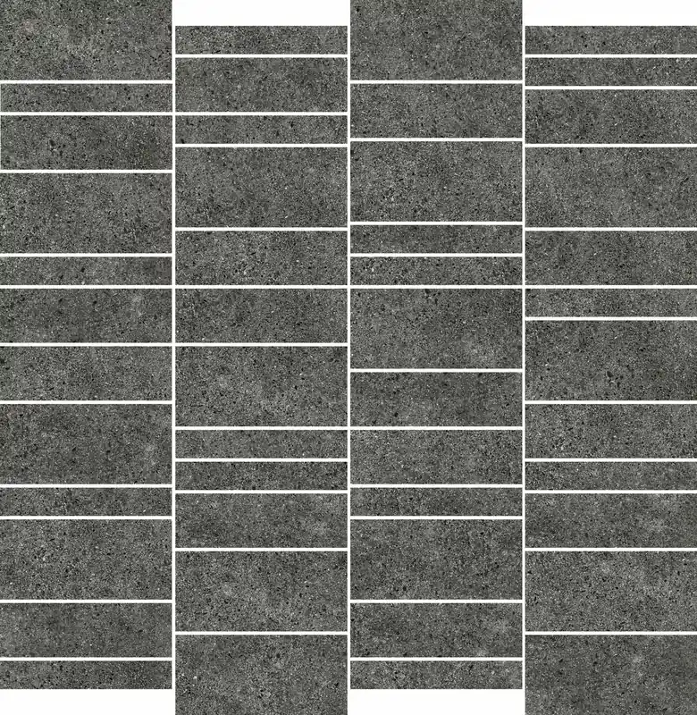 Mosaiikkilaatta Pukkila Deep Pepper Mattoncino himmeä sileä 50x75mm Viikonlopputarjous