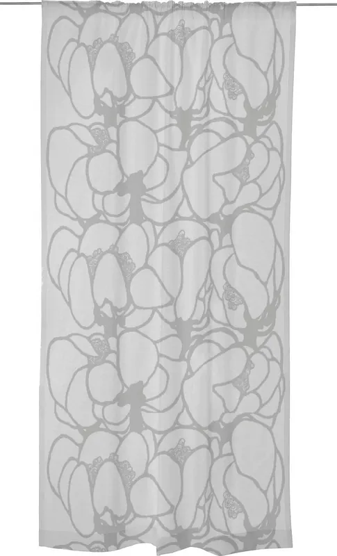 Sivuverho Vallila Makeba Classic SS23 140x250cm harmaa Edullinen