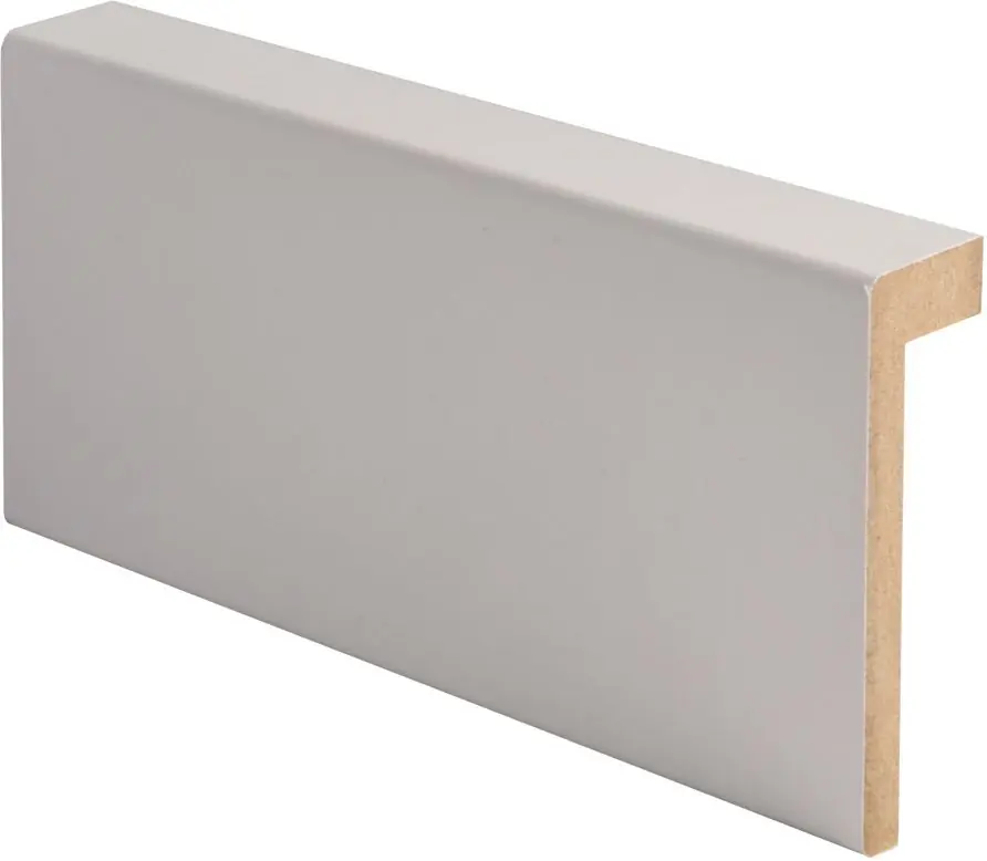 Osta Nyt Reunalista Maler Aava 21x70/13x2200mm MDF valkoinen