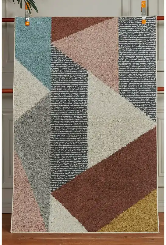 Ajankohtainen Käytävämatto Linento Woopamuk286, 80x150cm, monivärinen