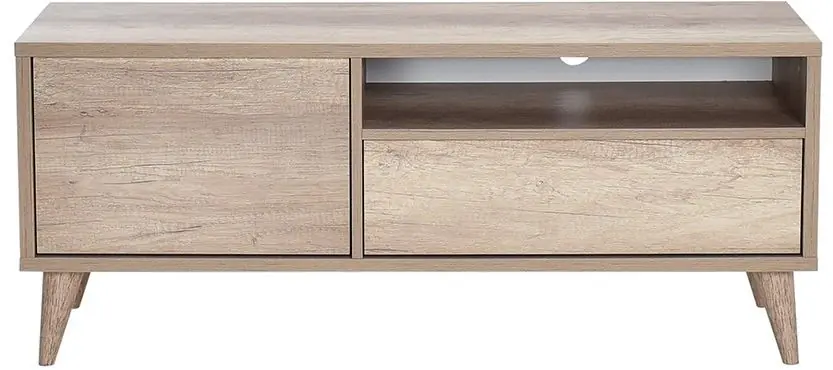 Tukkuhinta TV-taso Linento Furniture TVR-311-TT-1, 120cm, ruskea