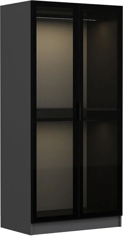 Älä Missaa Vaatekaappi Linento Furniture Kale 190x90cm eri värejä