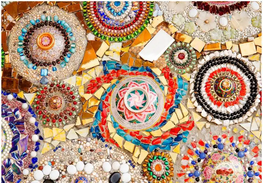 Kuvatapetti Artgeist Moroccan Mosaic eri kokoja Uutuus