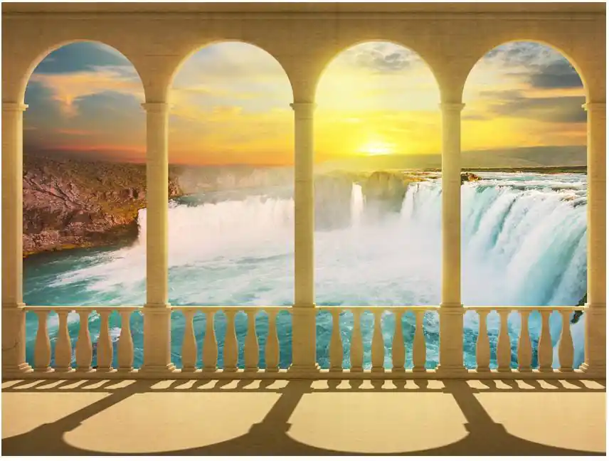 Edullinen Hinta Maisematapetti Artgeist Dream about Niagara Falls, eri kokoja