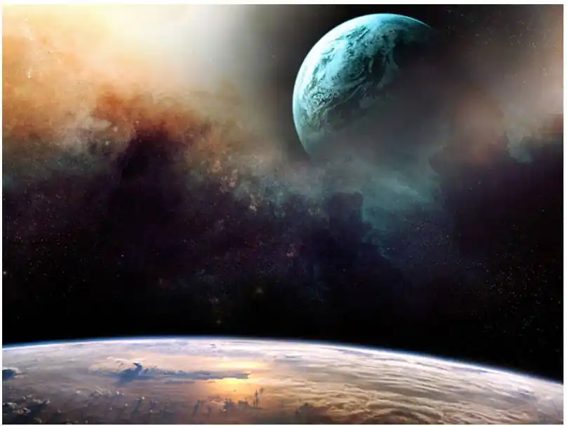 Kuvatapetti Artgeist Like being on another planet eri kokoja Edullinen