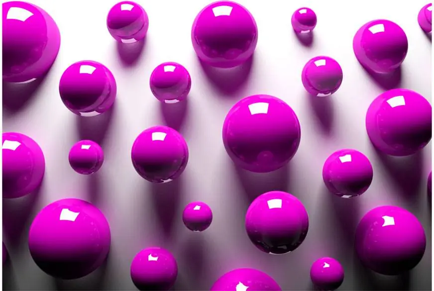 Alennettu Kuvatapetti Artgeist Purple Balls eri kokoja