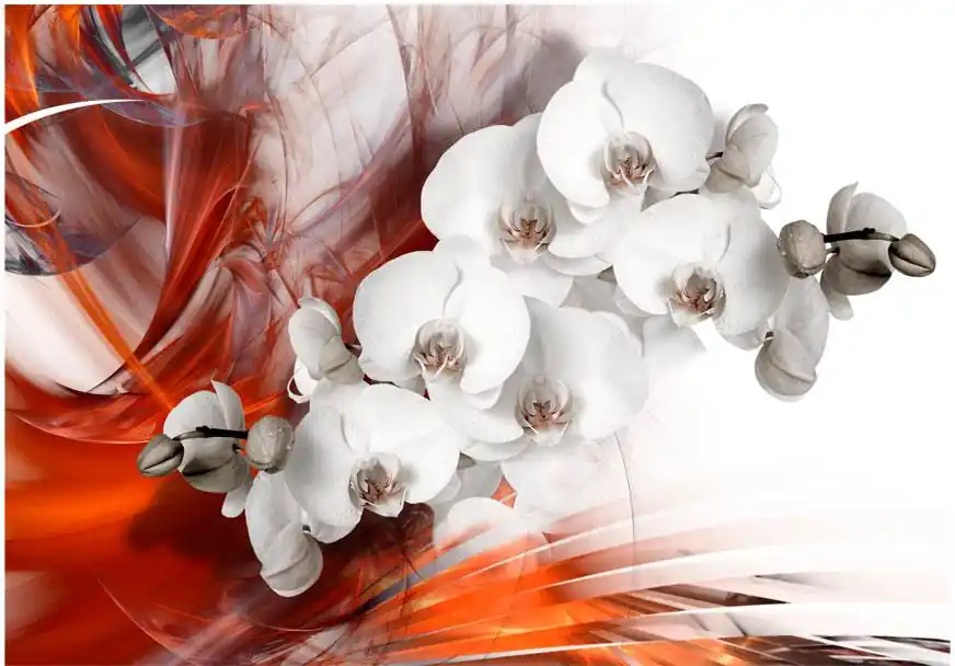 Viimeinen Mahdollisuus Kuvatapetti Artgeist Orchid on fire II eri kokoja