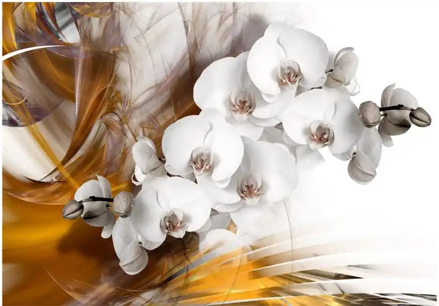 Kuvatapetti Artgeist Orchid on fire eri kokoja Loppuunmyynti