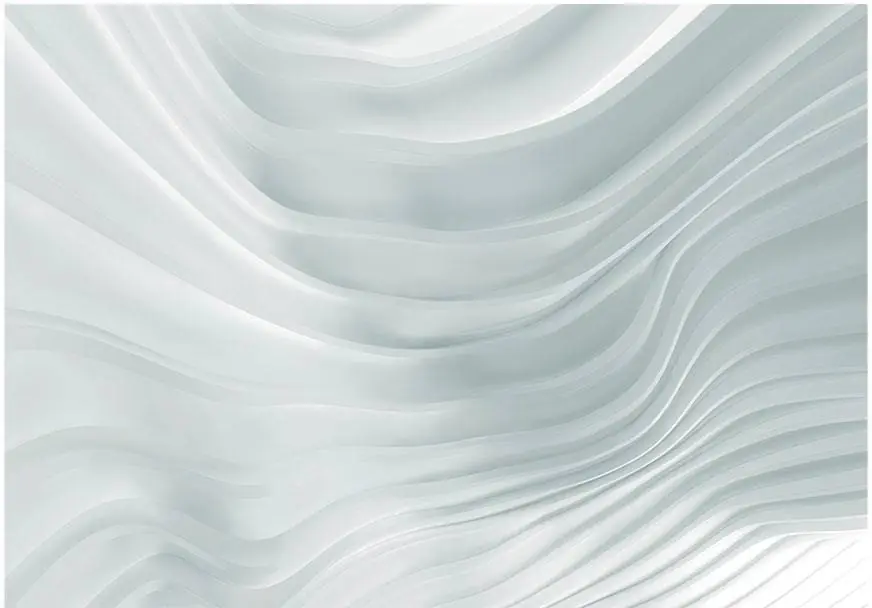 Kuvatapetti Artgeist Waving White eri kokoja Löytö